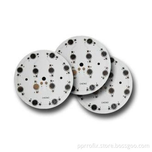 Roud Two Layer HASL print circuit board PCB For Led Lightin